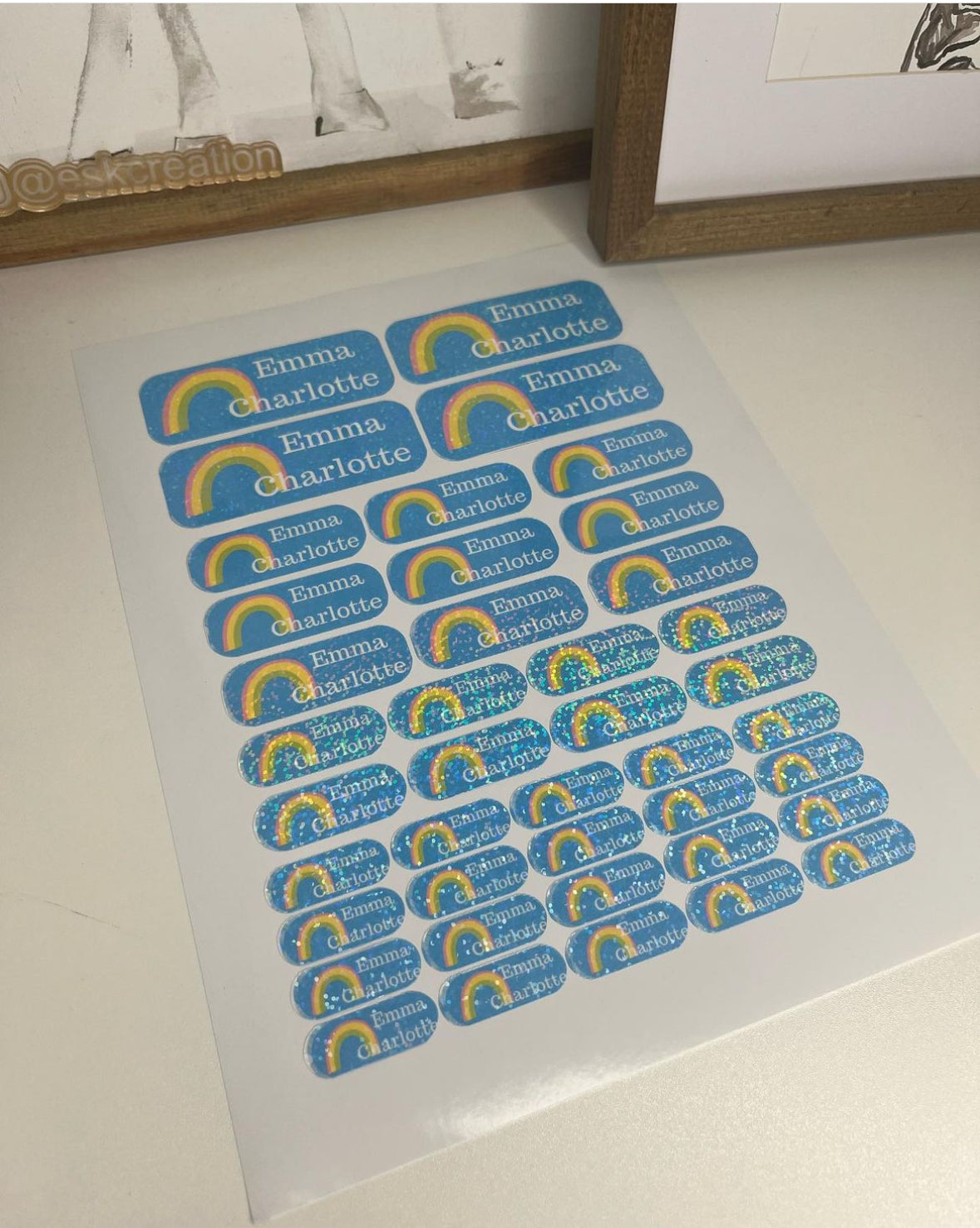 Mixed label waterproof