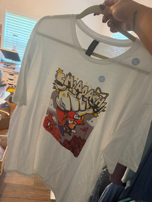 Mario smash (gildan xlarge)