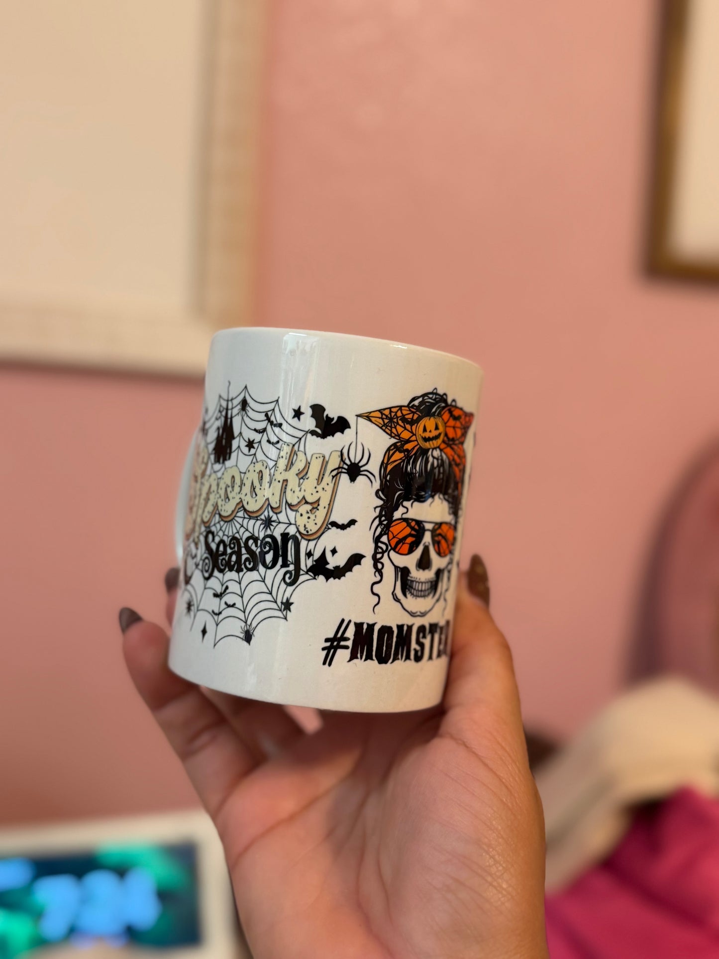 Spooky mama mug