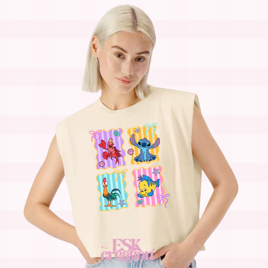 Sidekick crop top