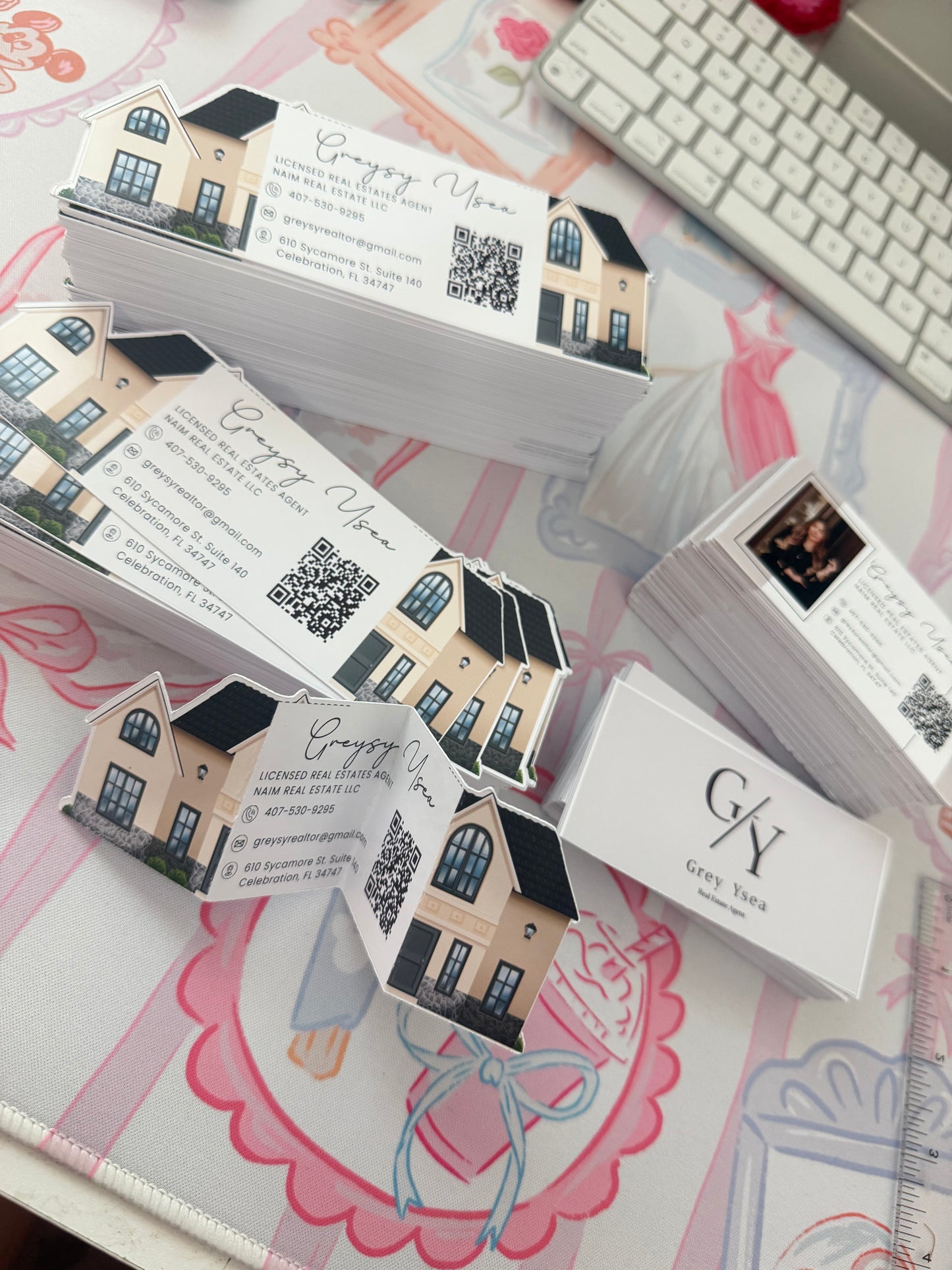 Business cards (folding)