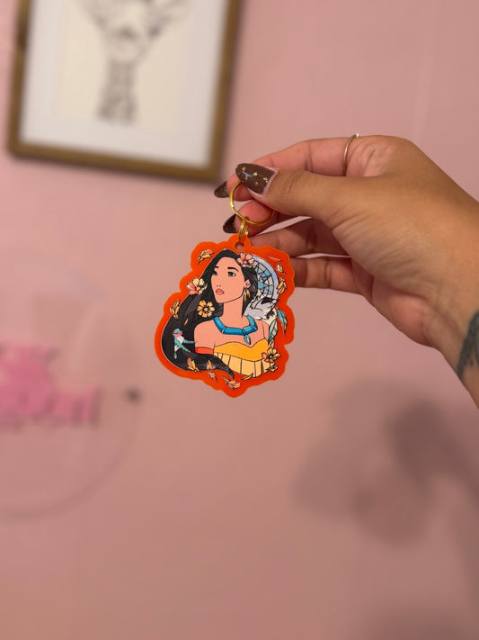 Pocahontas Keychain