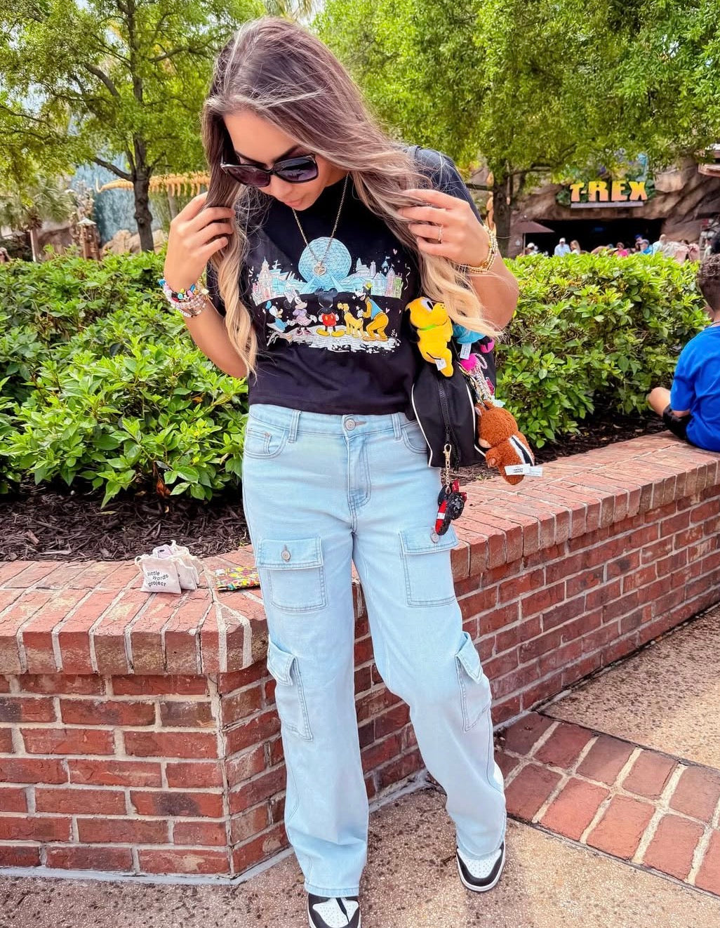 Ball park crop top
