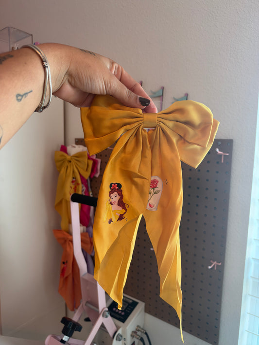 Belle rose  bow ñ